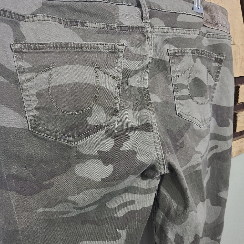 True Religion camo jeans